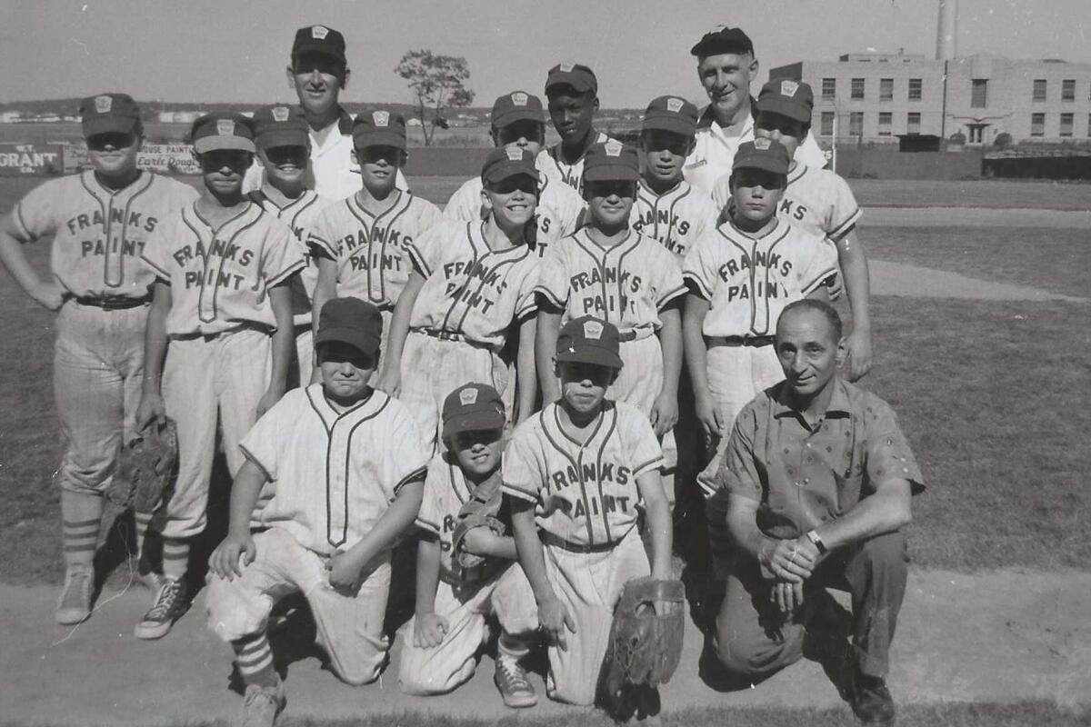 Little League 1959 Grandpa Frank Sponsoring Little League