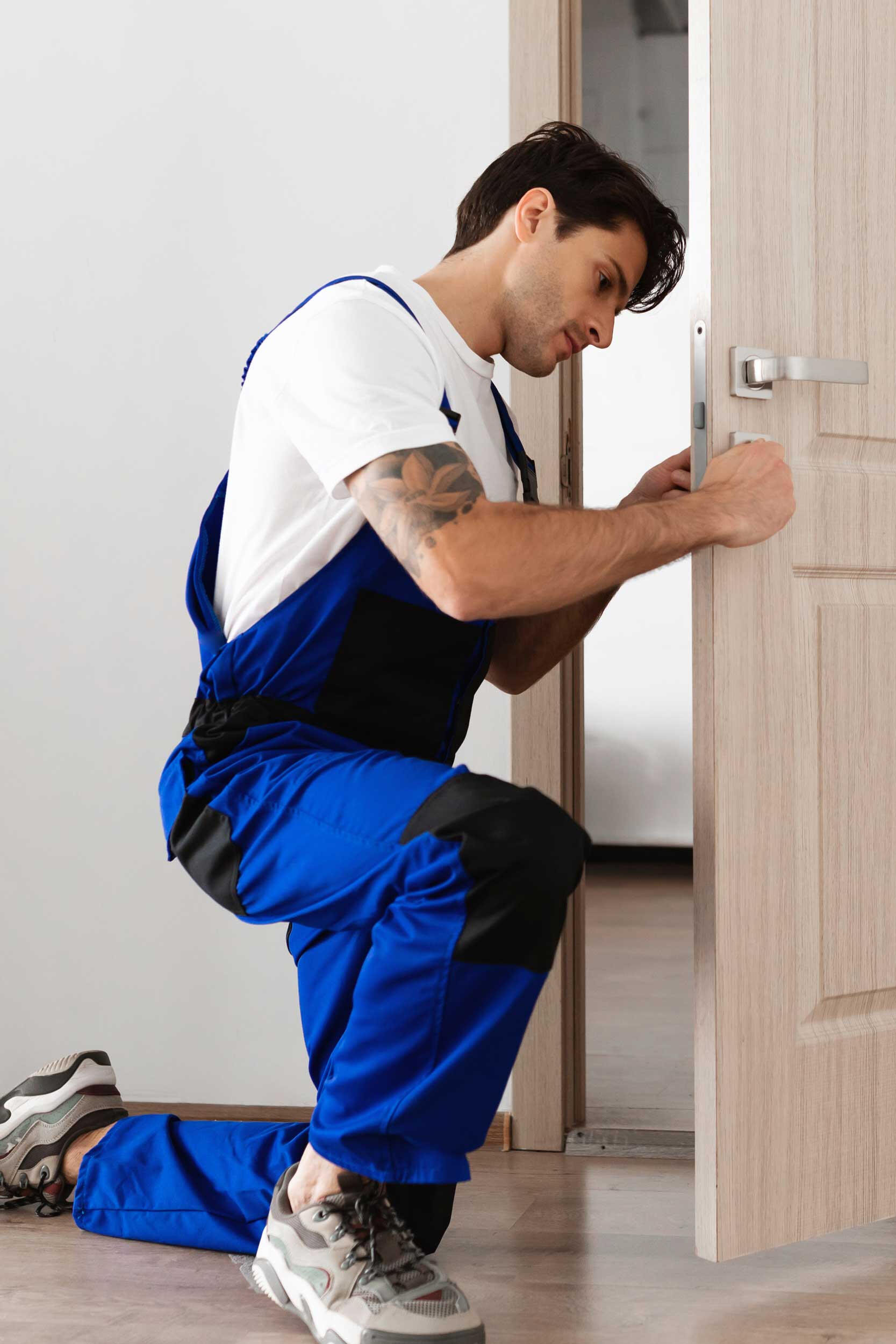 door handle conversion